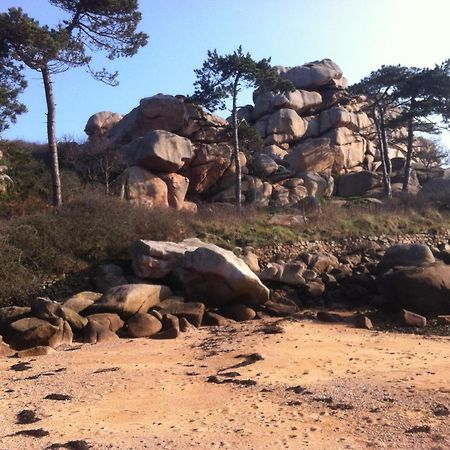 Trestraou, Cote De Granit Rose, Studio Vue Mer, Rez-De-Chaussee Perros-Guirec Exterior photo